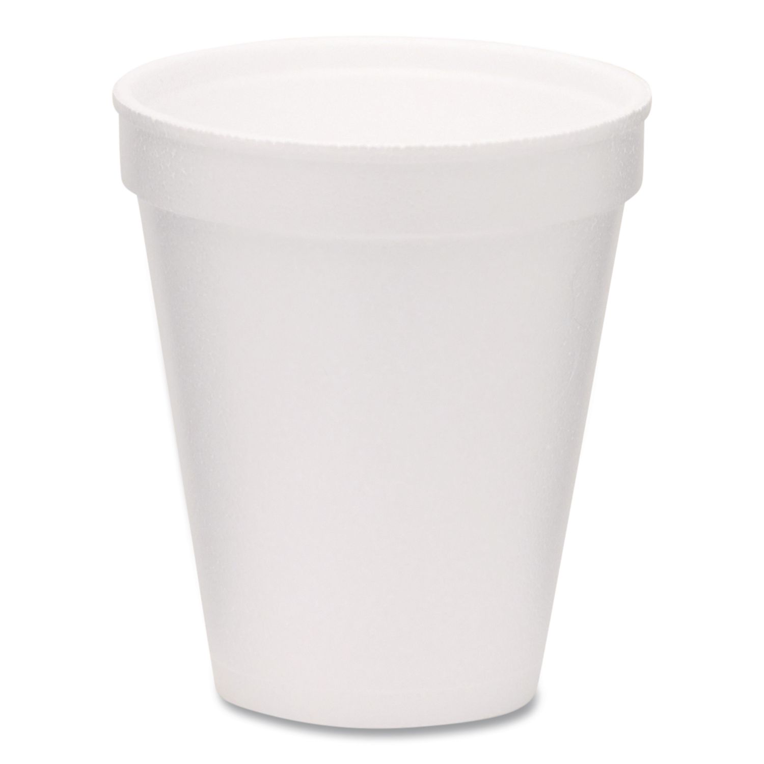 Foam Drink Cups, 8 oz, White, 1,000/Carton