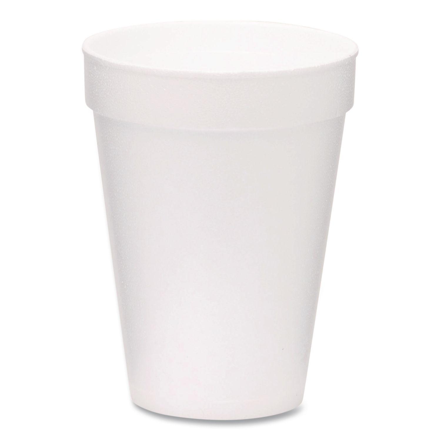 Foam Drink Cups, 14 oz, White, 1,000/Carton
