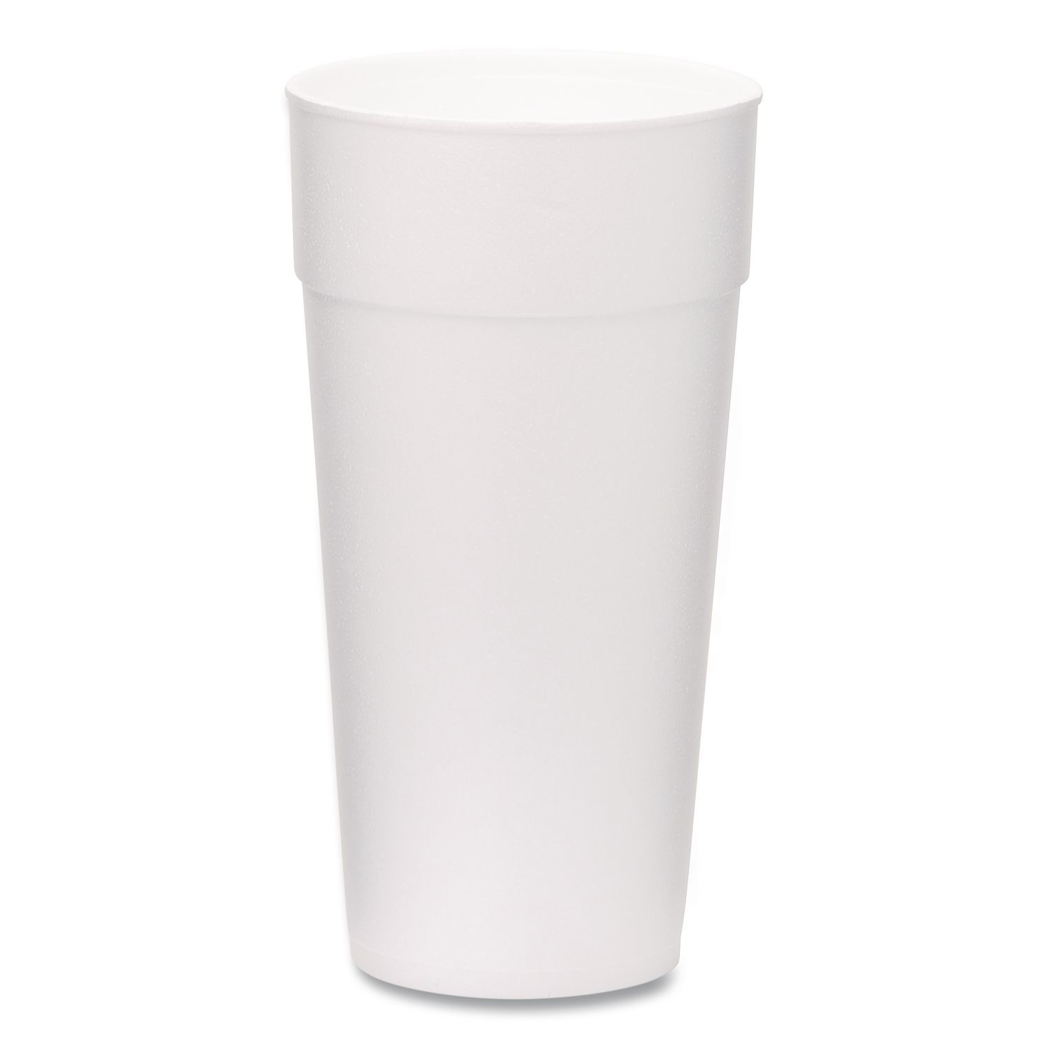 Foam Drink Cups, 24 oz, White, 300/Carton