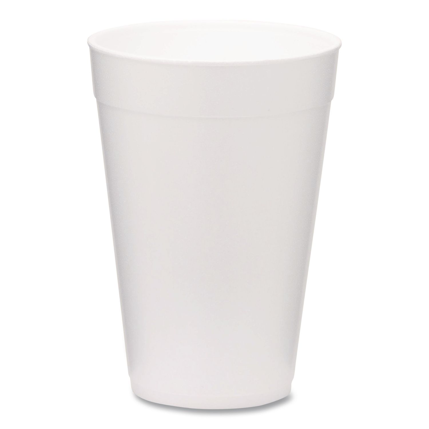 Foam Drink Cups, 32 oz, White, 500/Carton