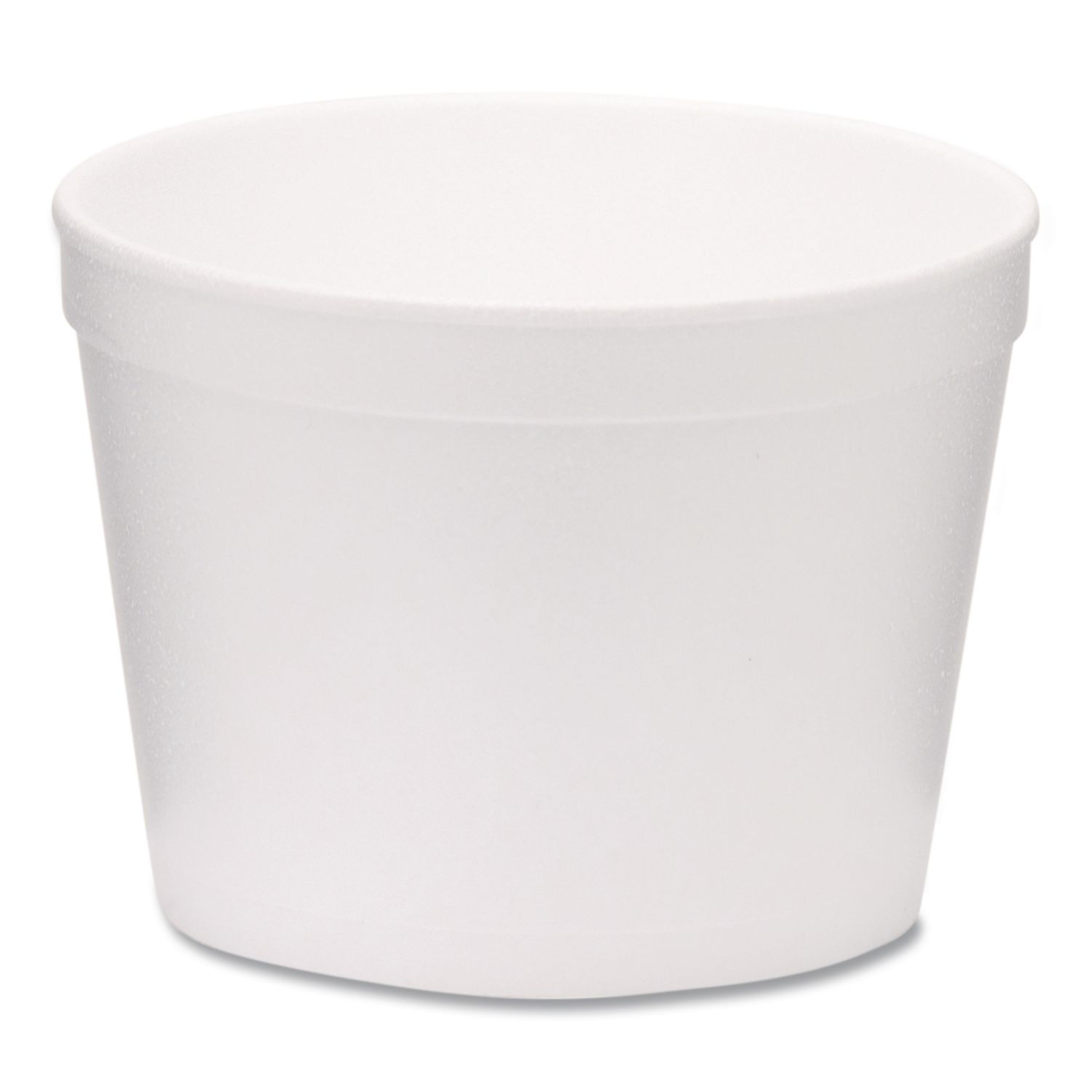 Foam Containers, Tall Style, 12 oz, White, 500/Carton