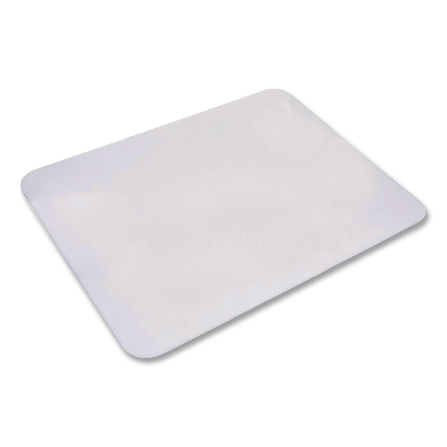 Eco-Clear Desk Pad with Antimicrobial Protection, 17" x 22", Clear