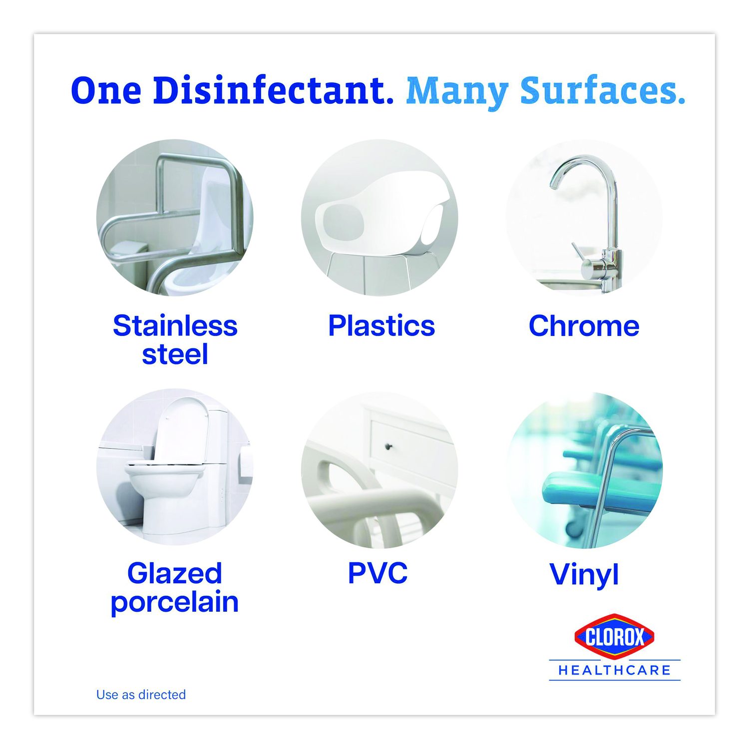 Clorox Healthcare® Spore Defense Cleaner Disinfectant, Open System, 1 ...