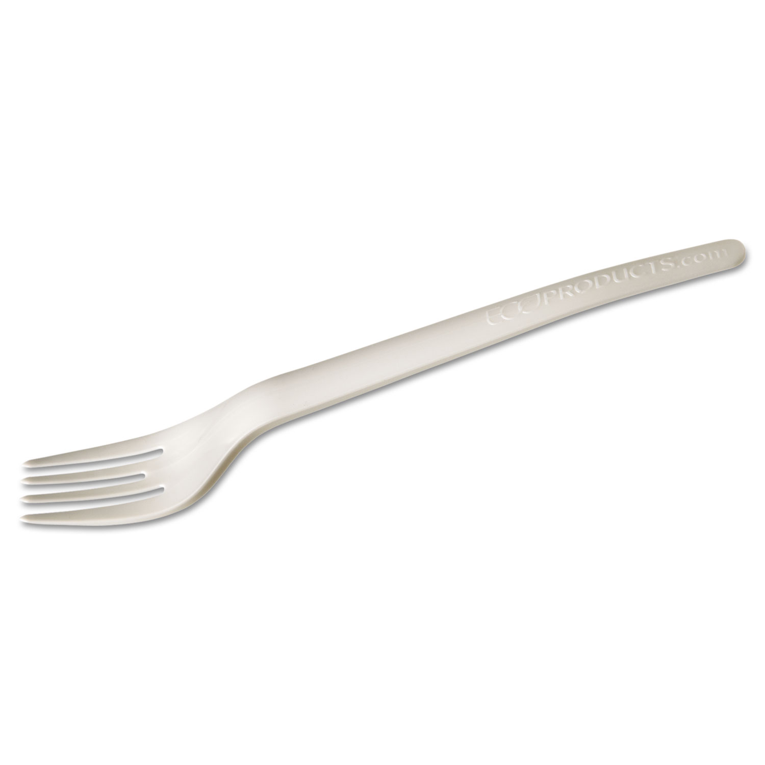  Eco-Products EP-S012 Plantware Renewable & Compostable Fork - 6, 50/Pack, 20 Pack/Carton (ECOEPS012) 
