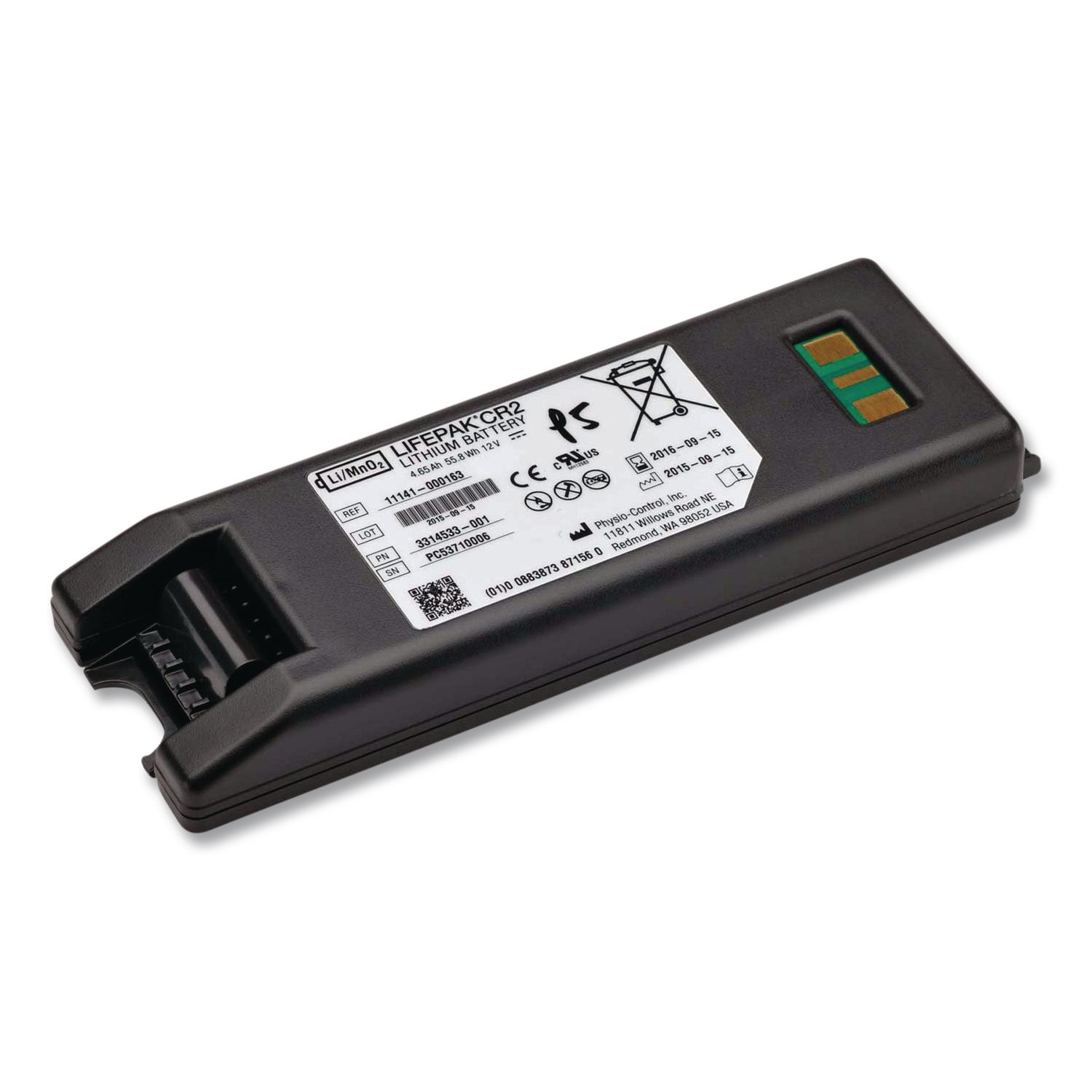 LIFEPAK CR2 AED Lithium Battery, Specialty 12 V