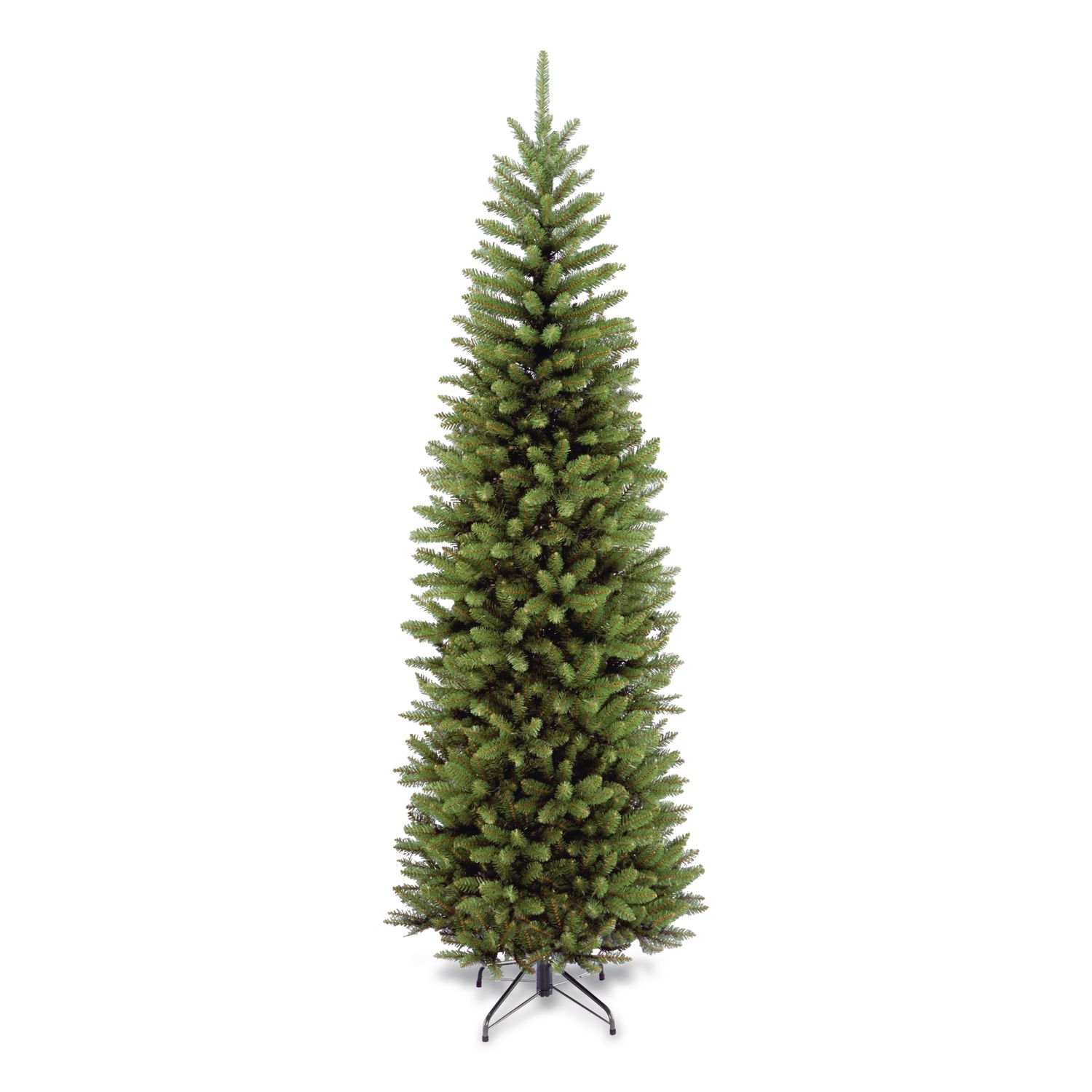 Kingswood Fir Pencil Tree, 29" x 29" x 84", Green Tree, Green Tree Stand