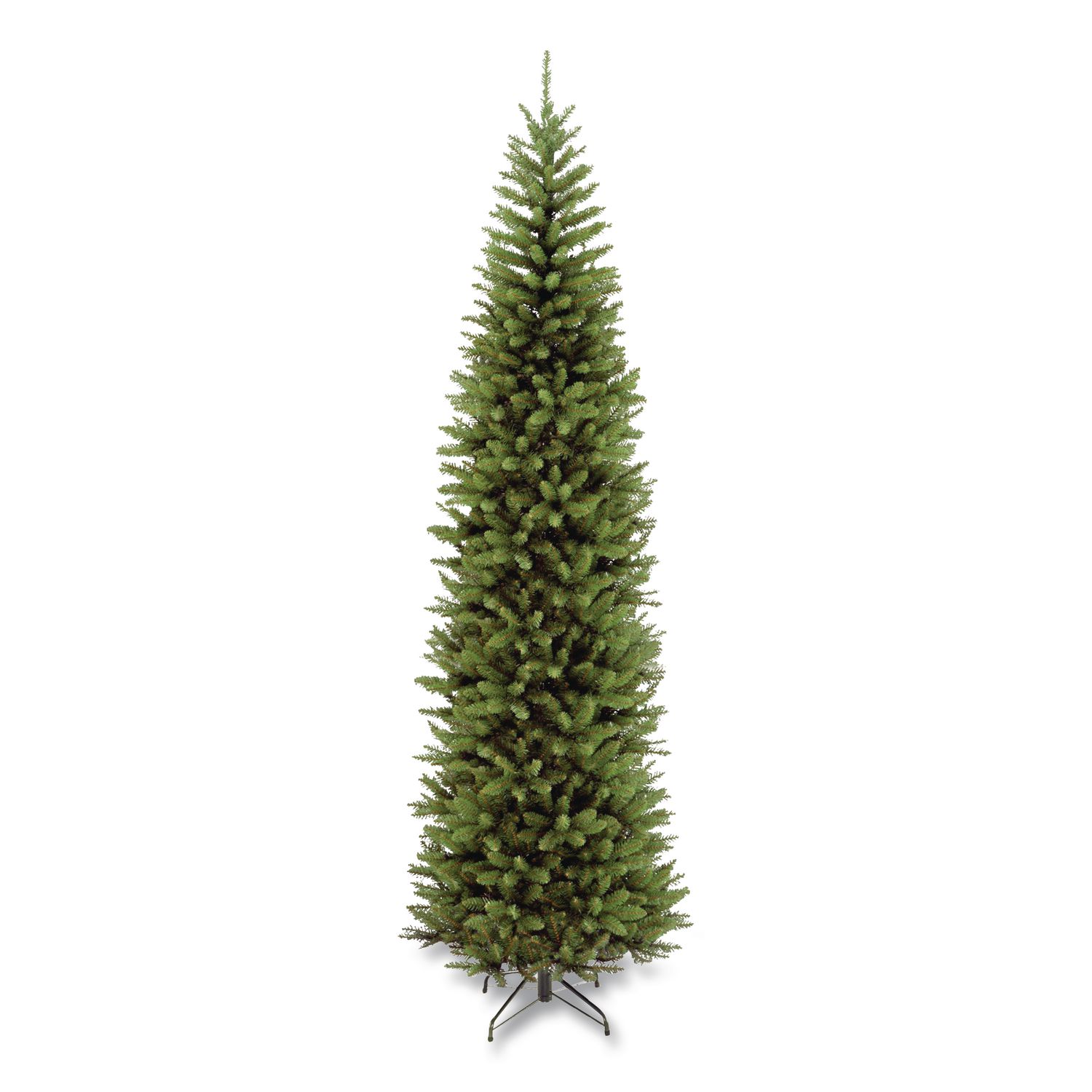 Kingswood Fir Pencil Tree, 35" x 35" x 108", Green Tree, Green Tree Stand