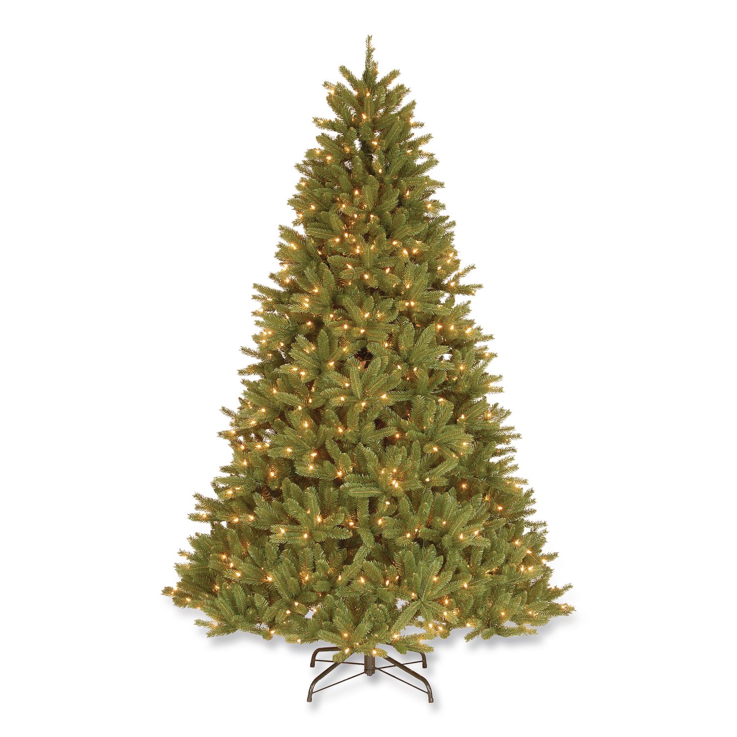 Pre-Lit Grande Fir Medium Tree, 50" x 50" x 90", Green Tree, Green Tree Stand