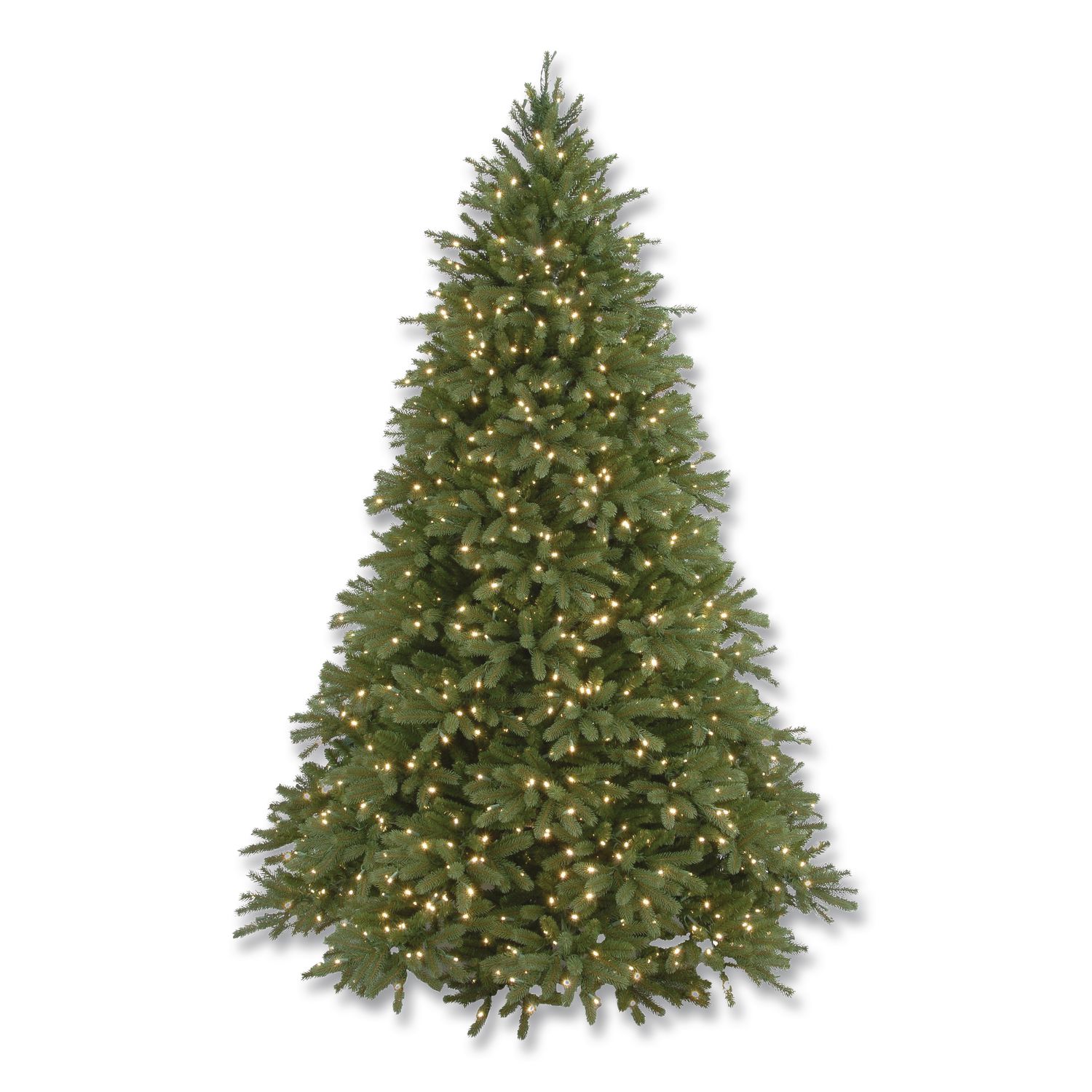 Pre-Lit Grande Fir Pencil Slim Tree, 78" x 78" x 108", Green Tree, Green Tree Stand