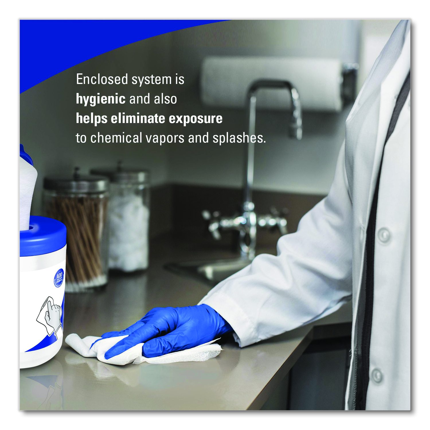 WypAll® WetTask System Prep Wipers for Bleach/Disinfectants/Sanitizers ...