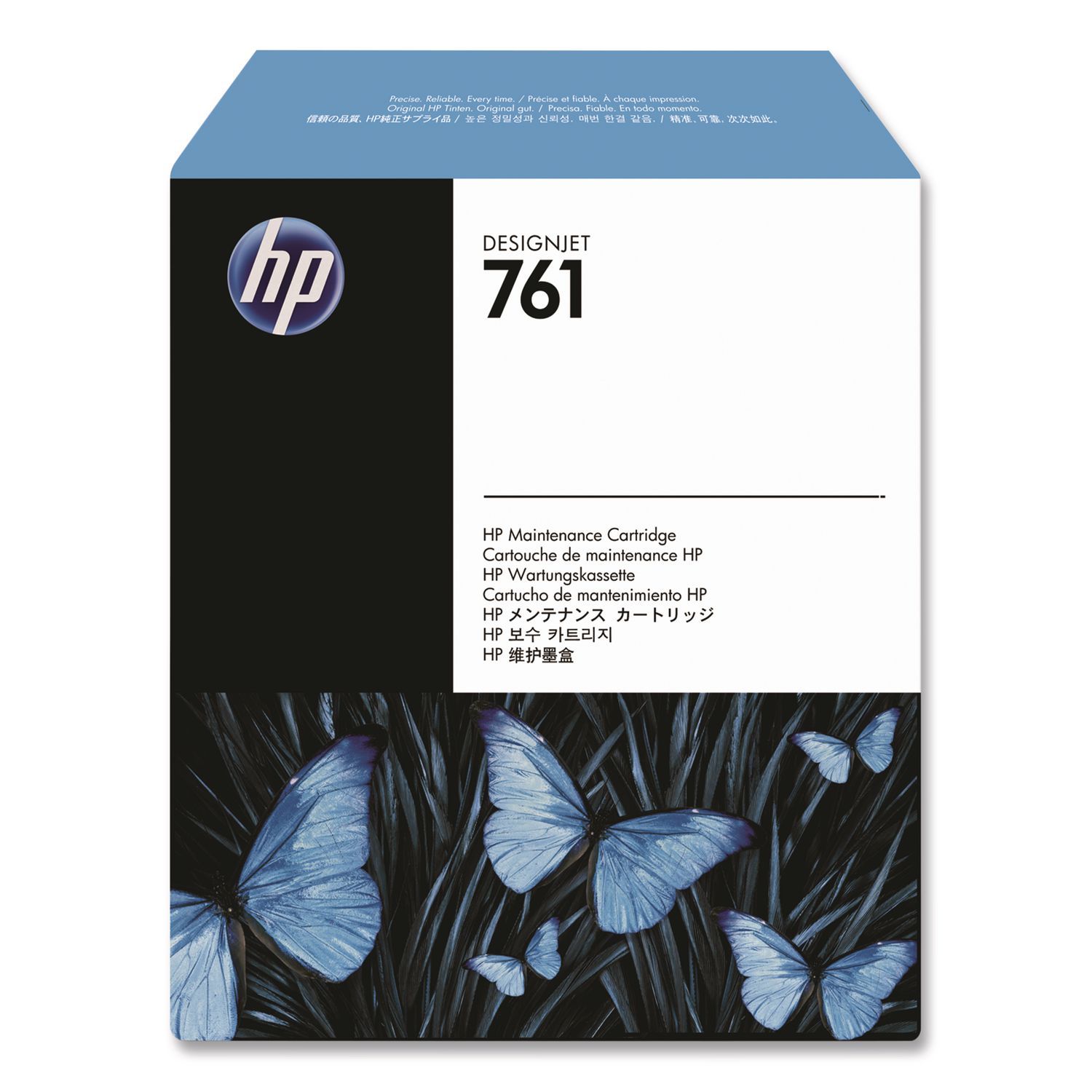 HP 761 (CH649ACT) Maintenance Cartridge, 8/Carton