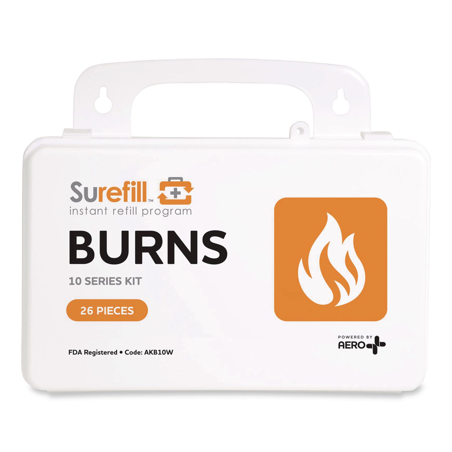 10 Series Burn Kit, 26 Pieces, Plastic Case