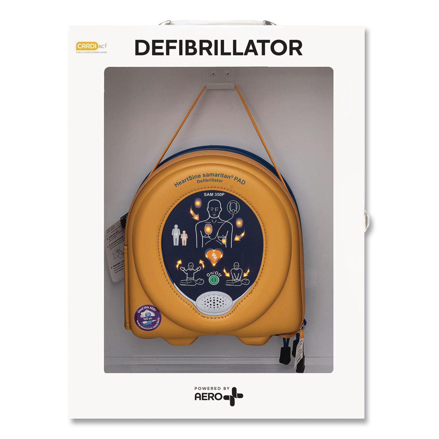 HeartSine PAD 350P Package Standard Cabinet