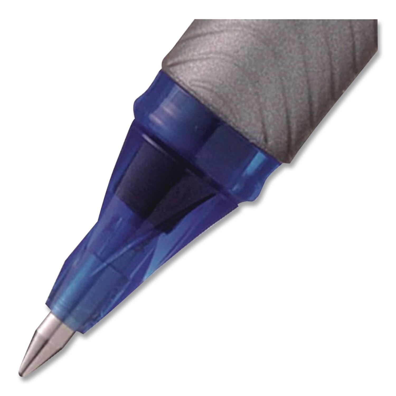 thumbnail image 2 of Pentel® EnerGel NV Gel Pen, Stick, Medium 0.7 Mm, Blue Ink Gray Black Blue Barrel Dozen 2 of 12
