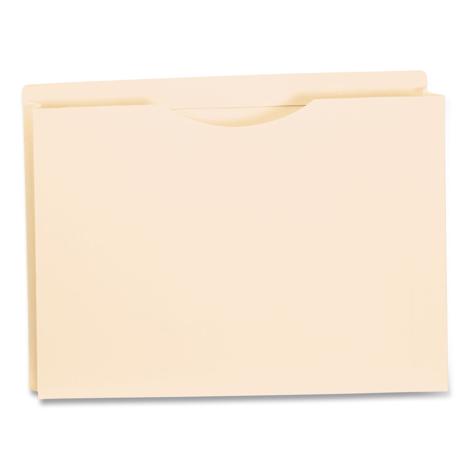 Manila Reinforced File Jackets, 2-Ply Straight Tab, Letter-Size, Manila ...