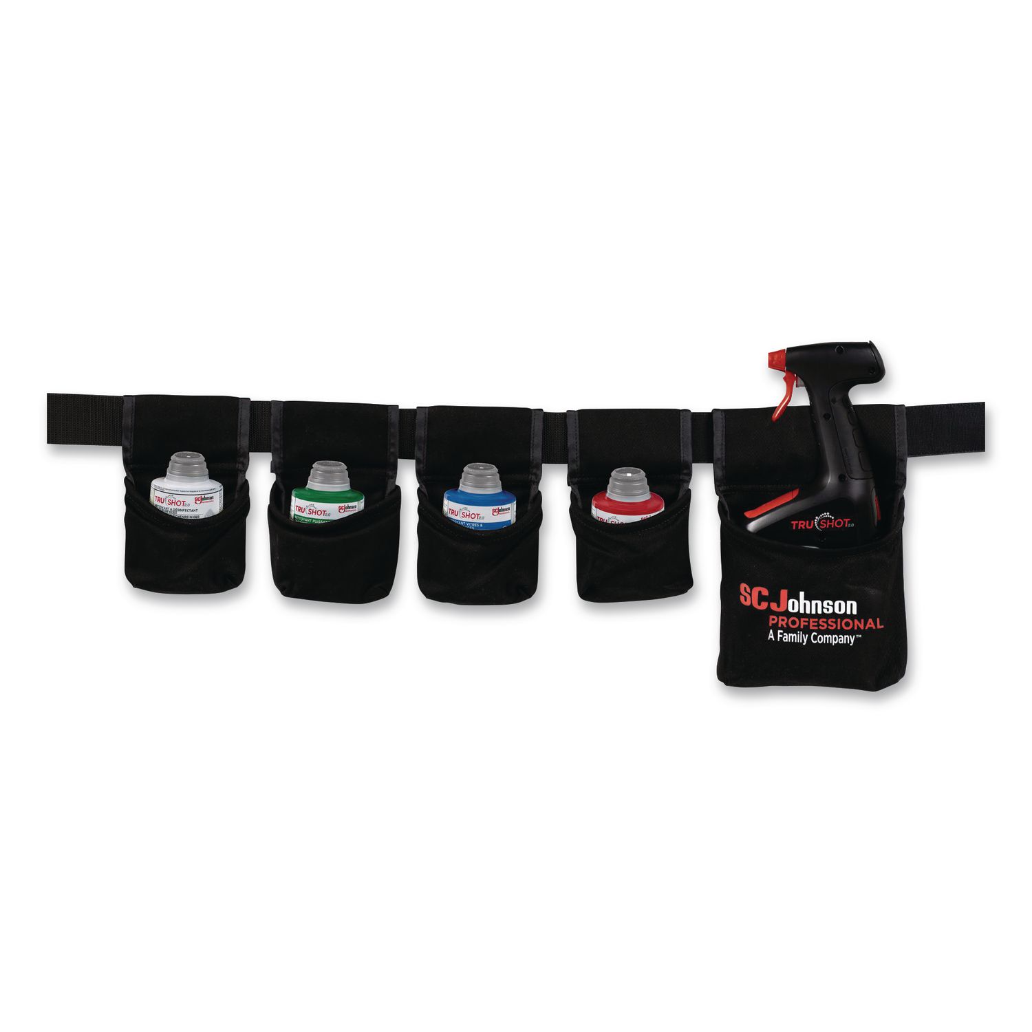 TruShot 2.0 Belt, 43" to 44" Waist x 46" Long, Nylon Belt, Hook-and-Loop Fastener, Black