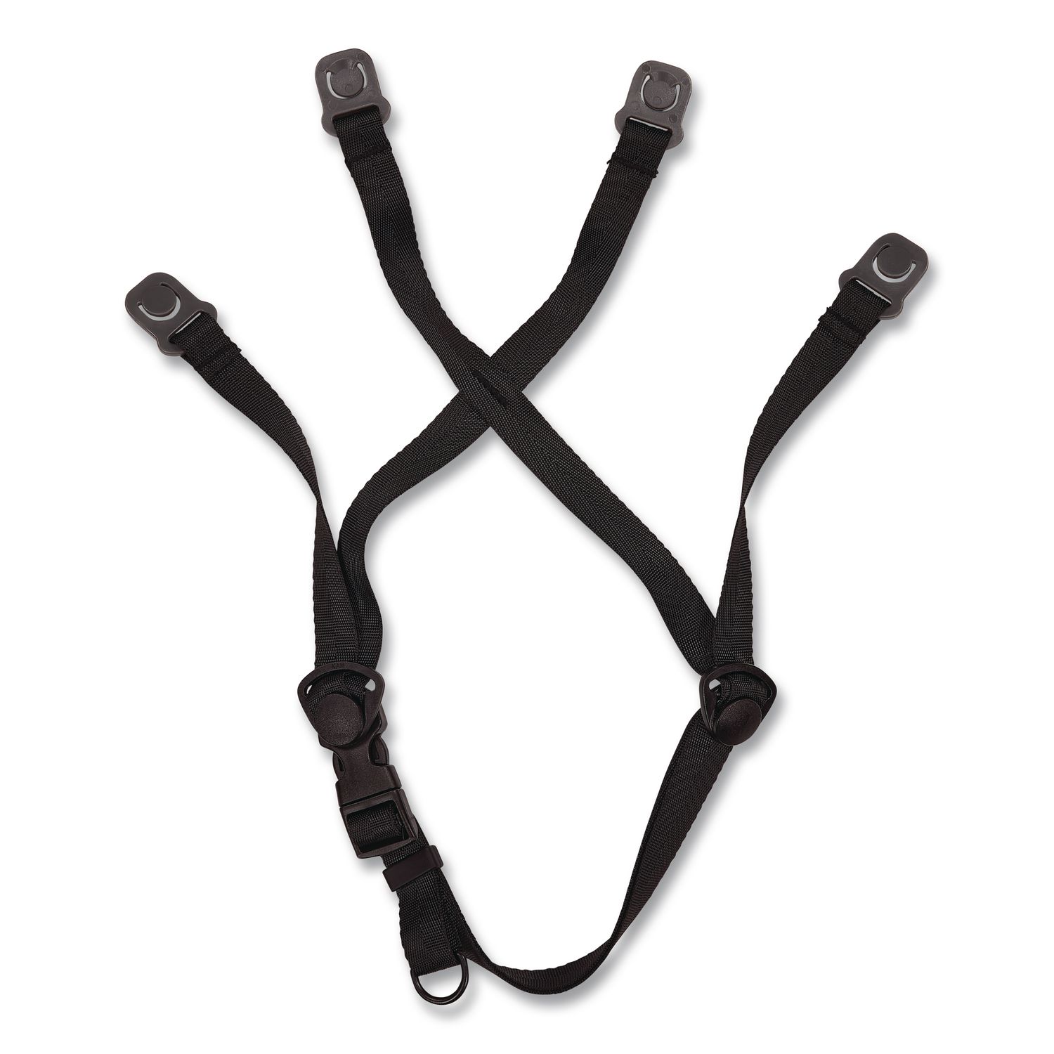 Skullerz 8901 Replacement Chin Strap for Type 2 Full Brim Safety Helmet, Black