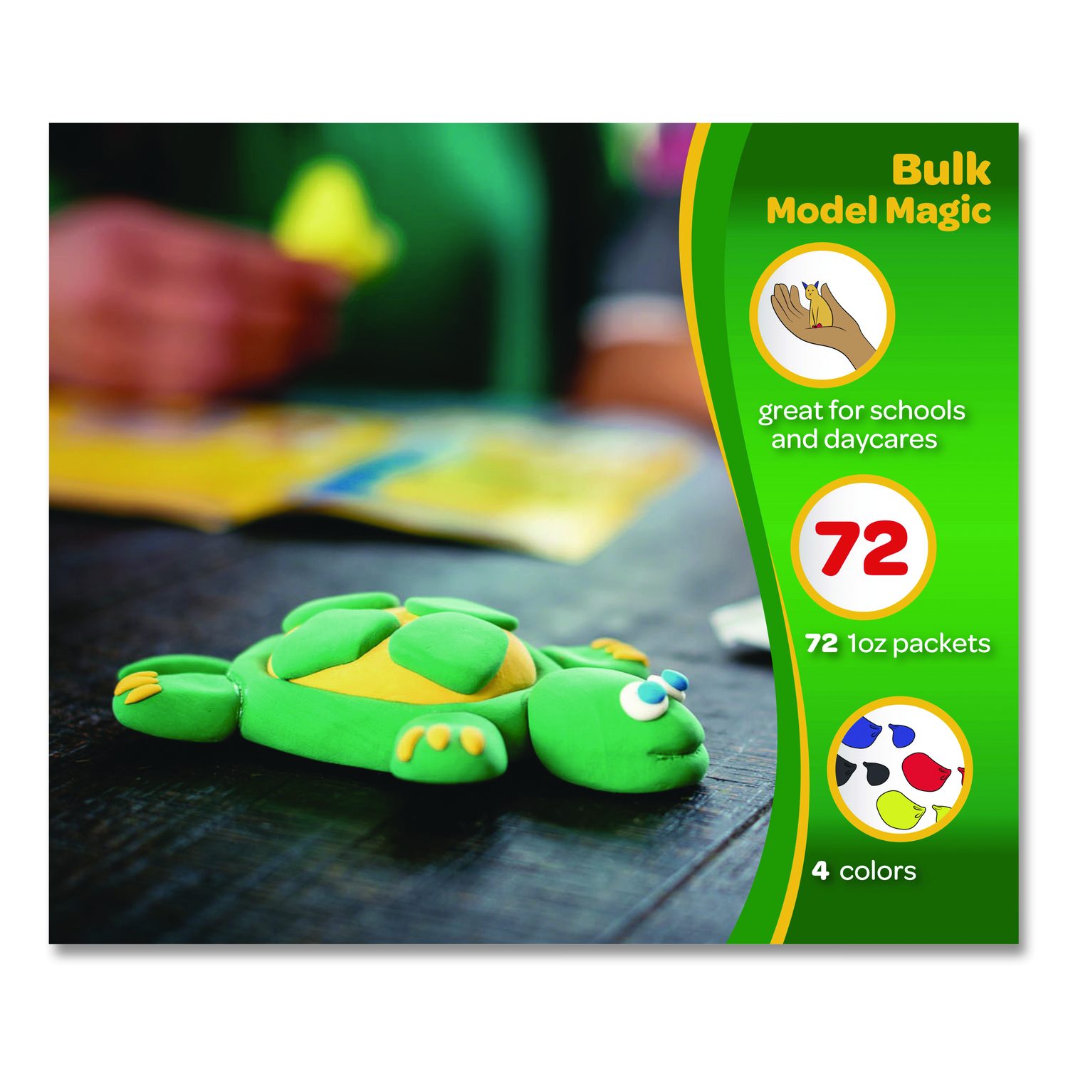Model Magic Modeling Compound, Deluxe Variety Pack, Assorted Colors, 0. ...