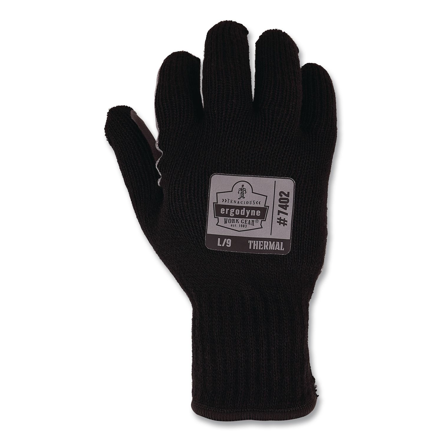 ProFlex 7402 Thermal Knit Cooler Gloves, 11" Long, X-Large (10), Black, Pair
