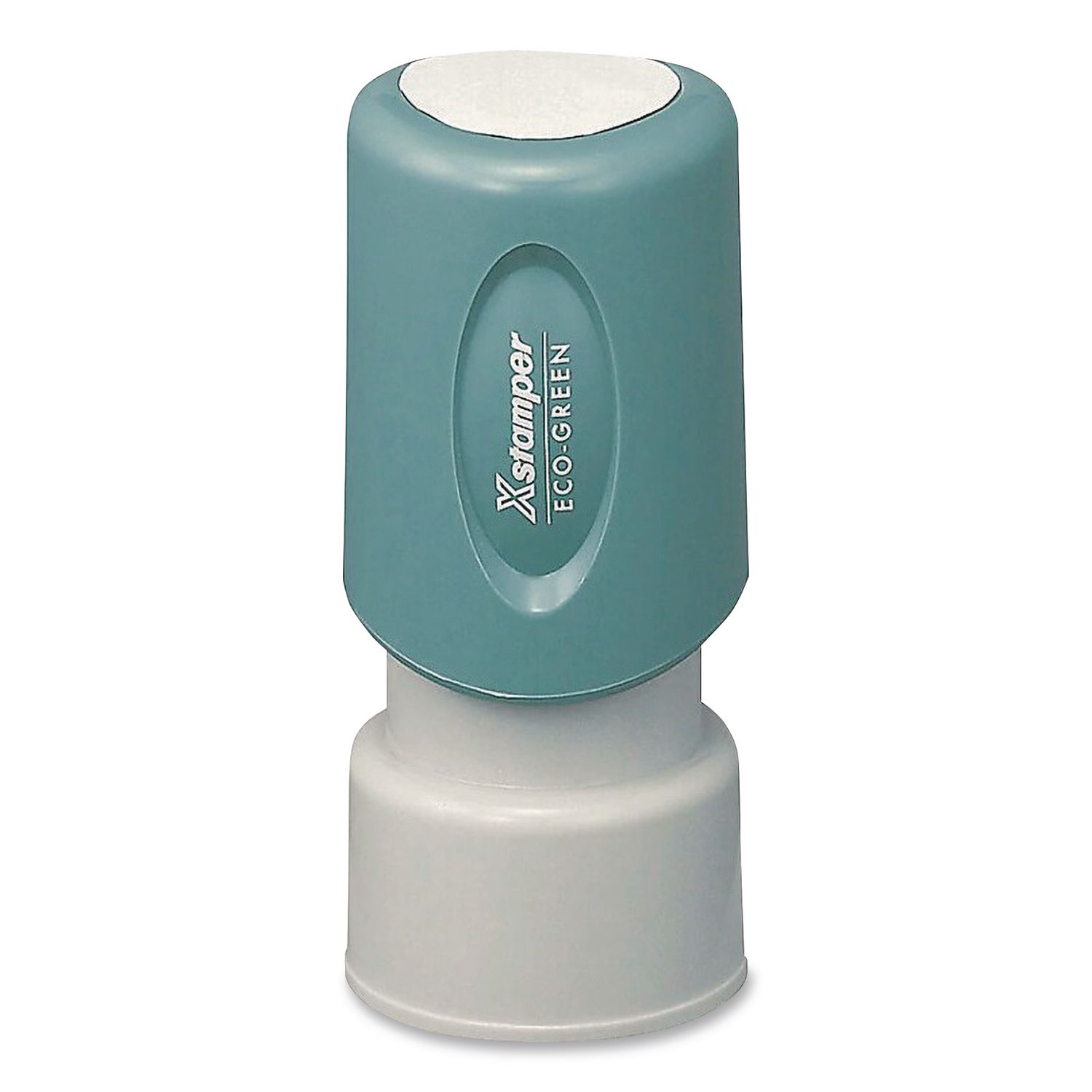 Pre-Inked Round Stock Stamp, POSTED, 0.62" dia, Red Ink