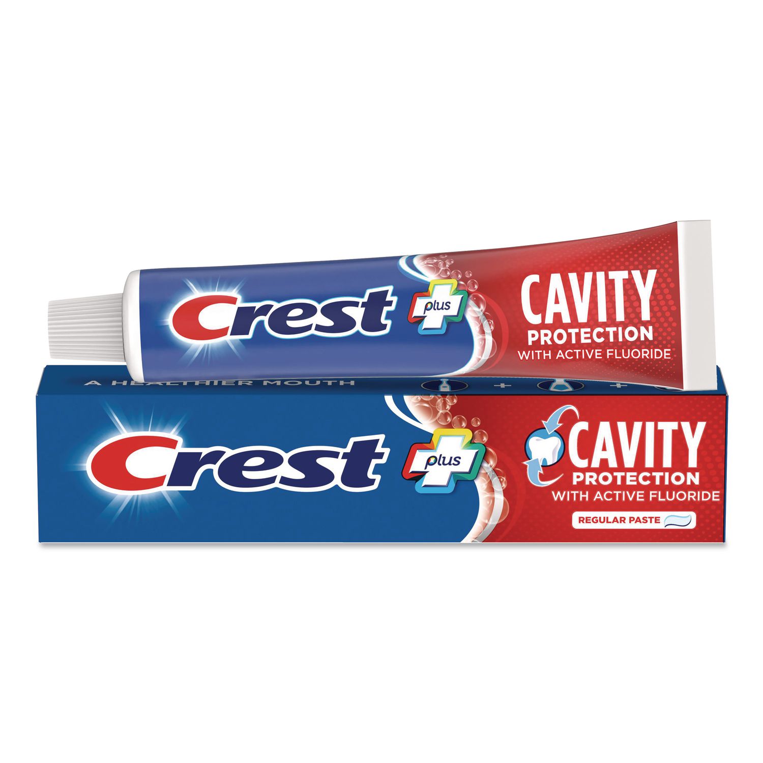 Cavity Protection Toothpaste, Regular, 4.2 oz, Tube, 24/Carton