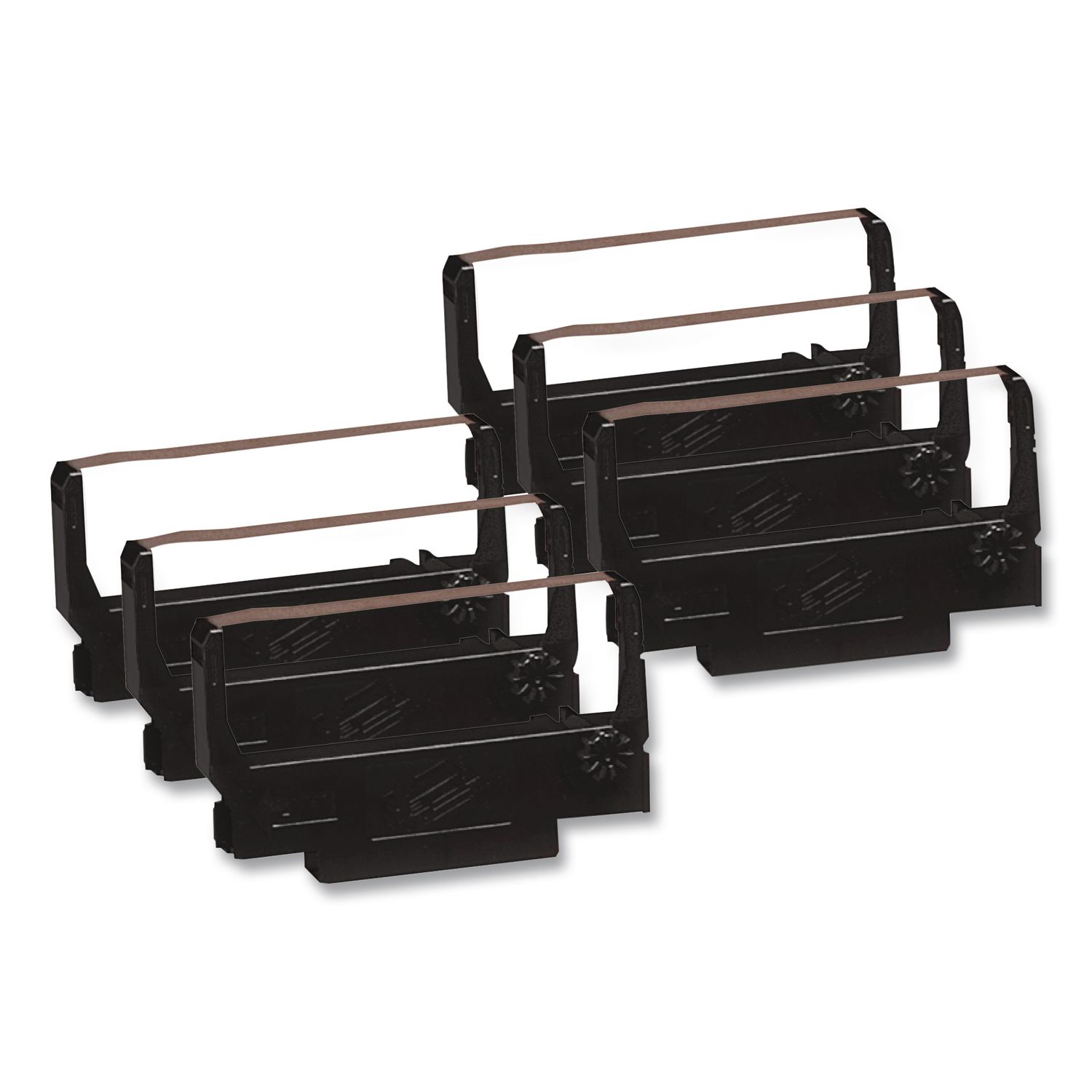 E2117 Compatible Ribbon, Black/Red, 6/Box