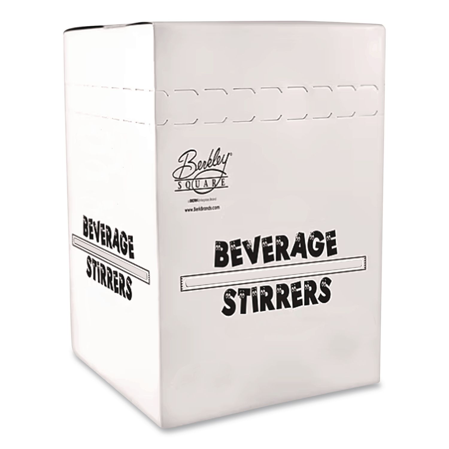 Polypropylene Stirrers, 5", White, 1,000/Pack