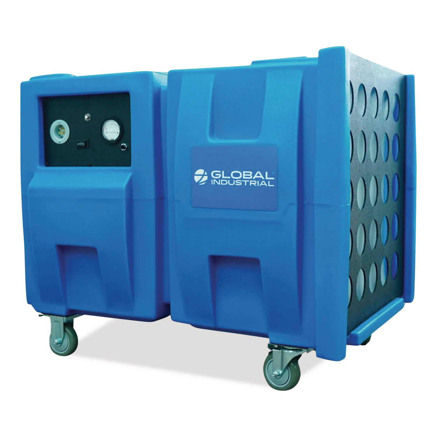 Commercial Air Scrubber and Negative Air Machine with HEPA Filter, 2 Speed, 1,000/2,000 CFM, 115 V