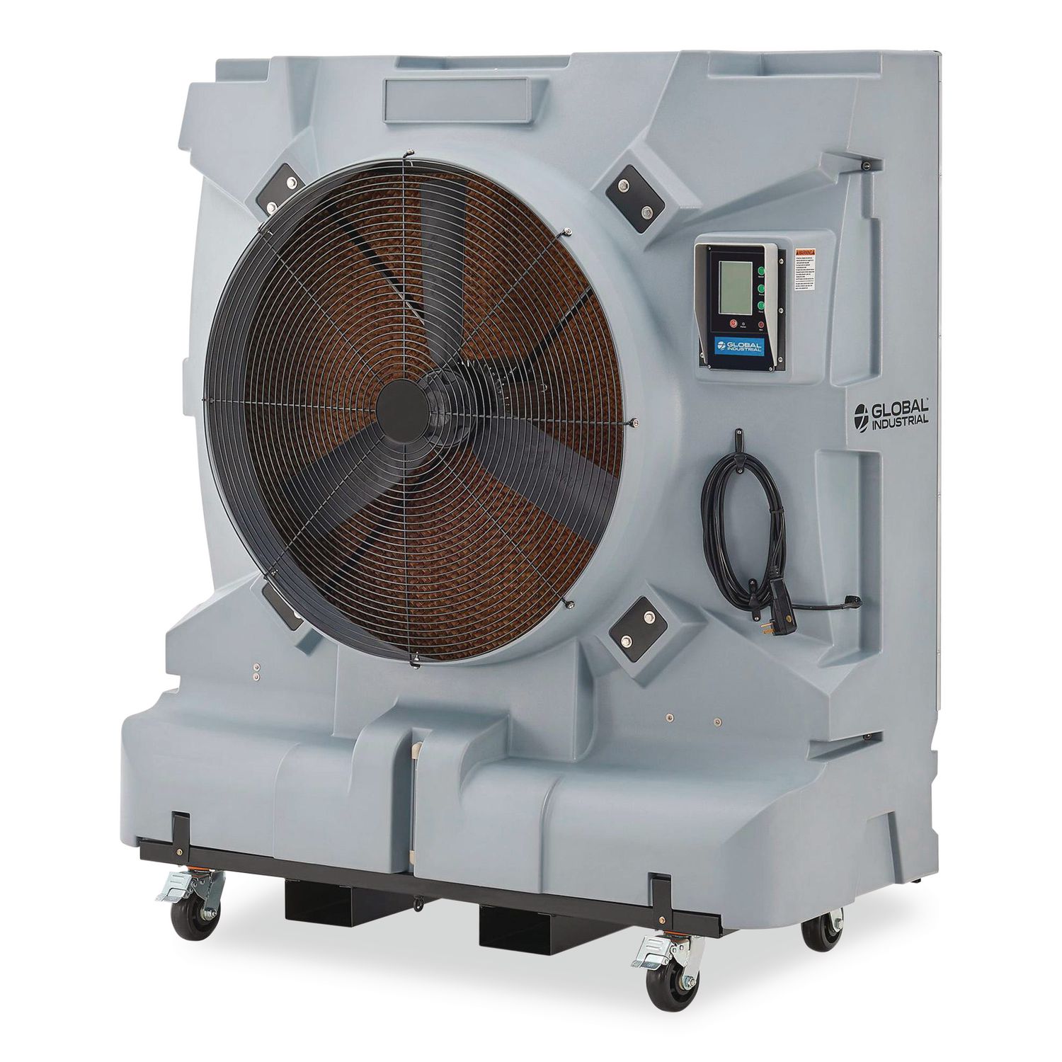 Portable Evaporative Cooler with Direct Drive, 36", 3 Speeds, 74 gal