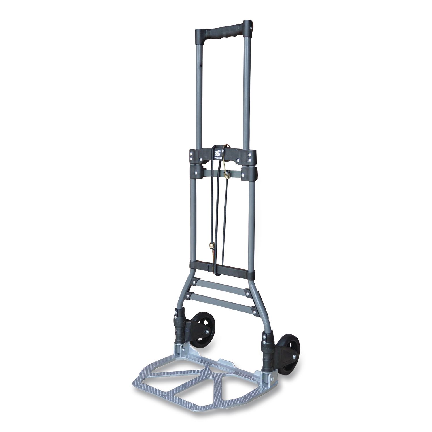 Luggage Cart ,150 lbs Capacity, 40 x 15.25 x 16.5, Gray