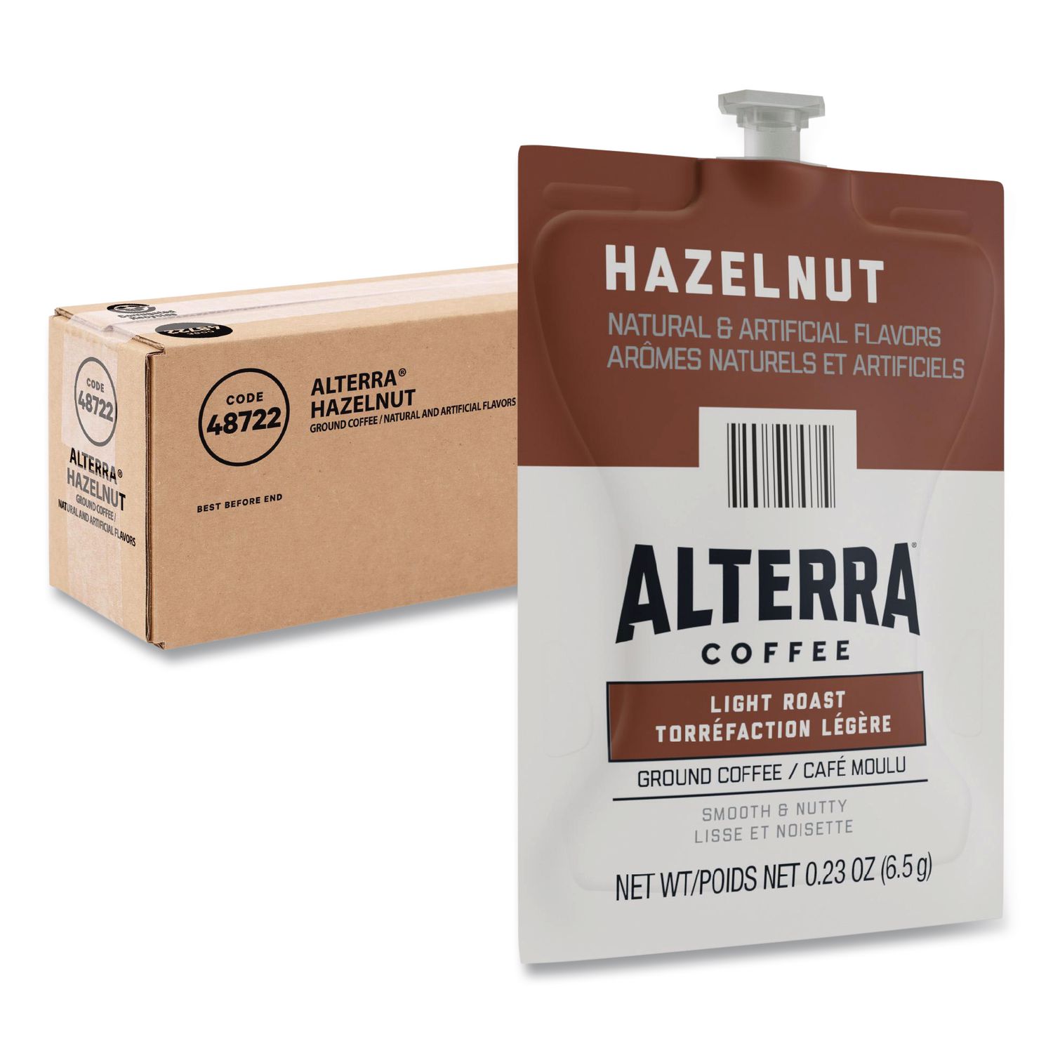 Alterra Hazelnut Coffee Freshpack, 40/Carton