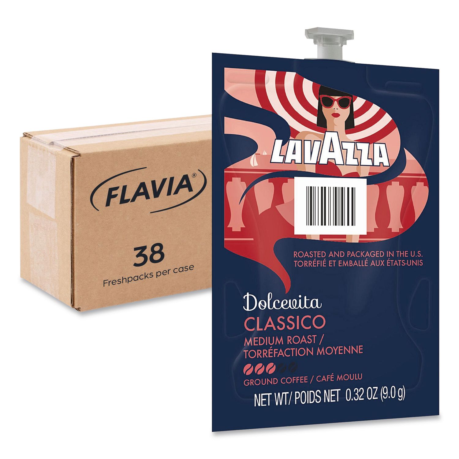 Classico Coffee Freshpack, 38/Carton