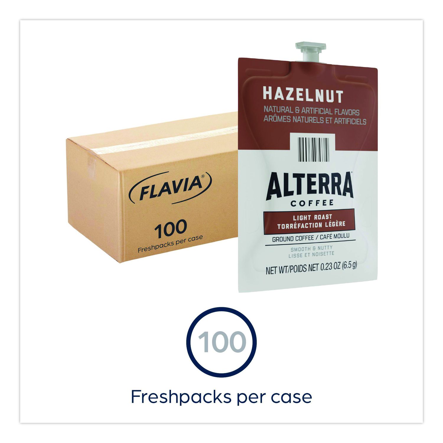 Flavia Freshpack Alterra Hazelnut Flavored Coffee - Compatible