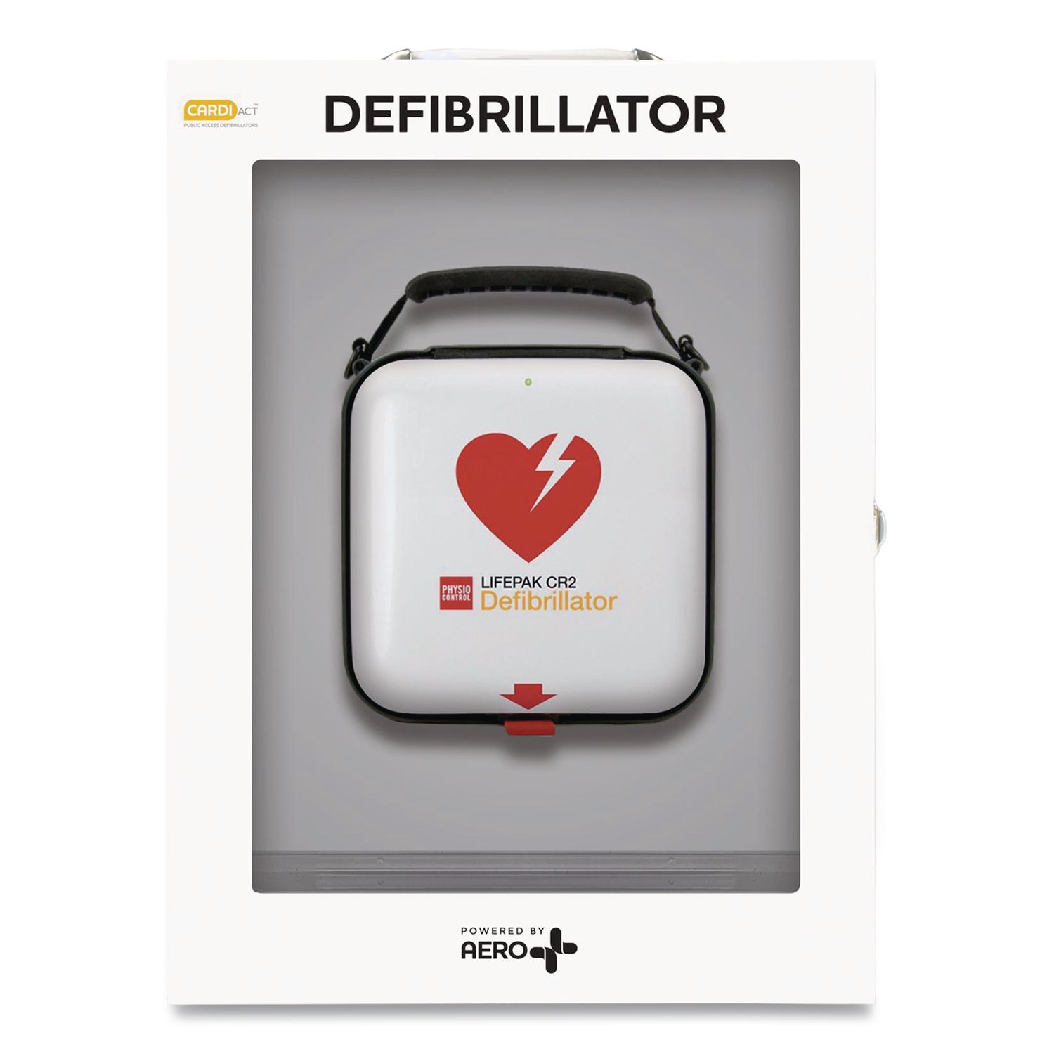 LIFEPAK CR2 Wi-Fi Standard Cabinet, Fully Automatic, English/Spanish, Handle