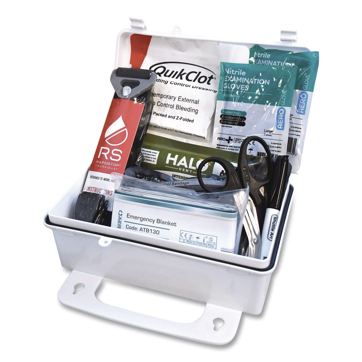 Standard Bleed Control Kit - EMS, 10 Pieces, Plastic Case