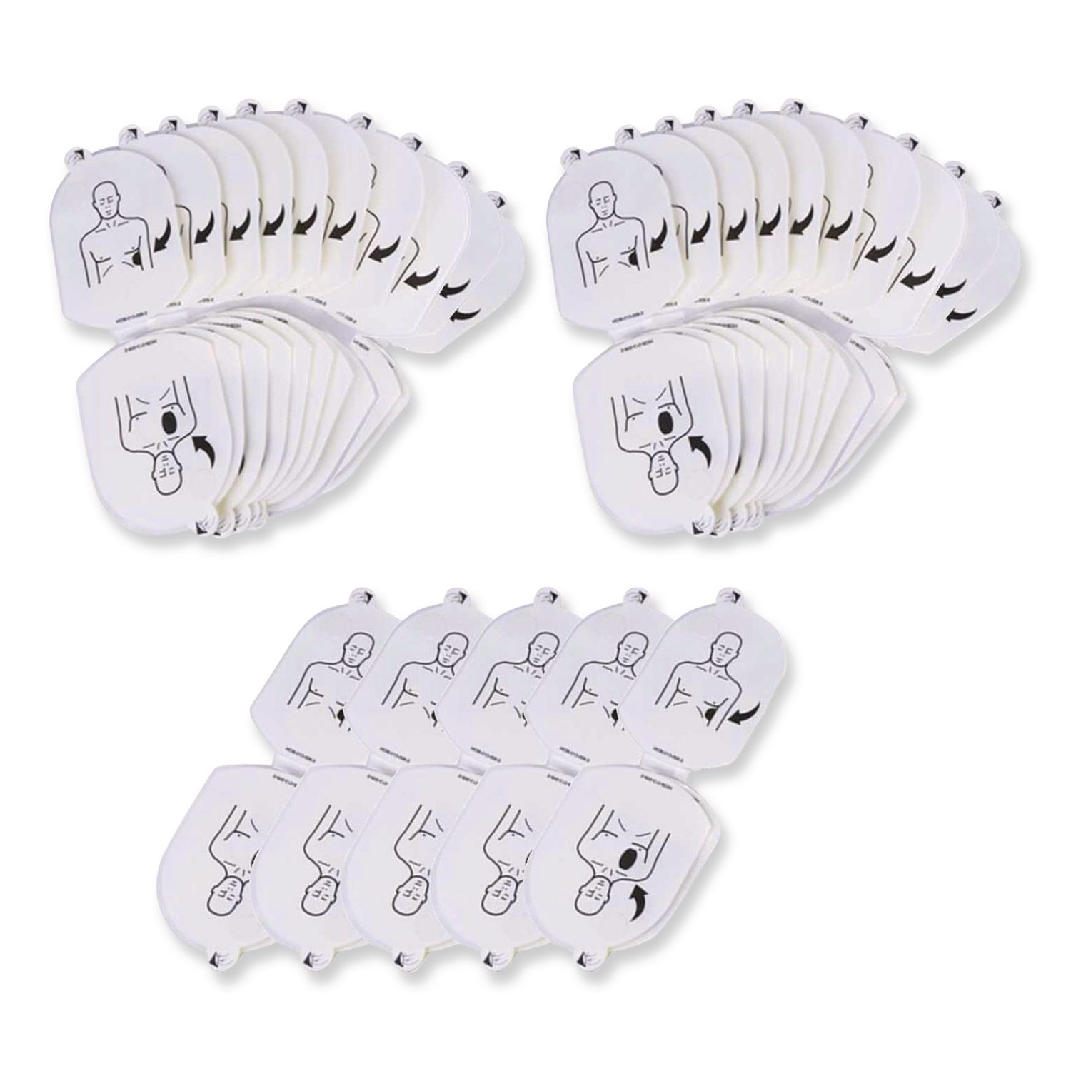 HeartSine AED Trainer Electrodes, 25 Electrodes