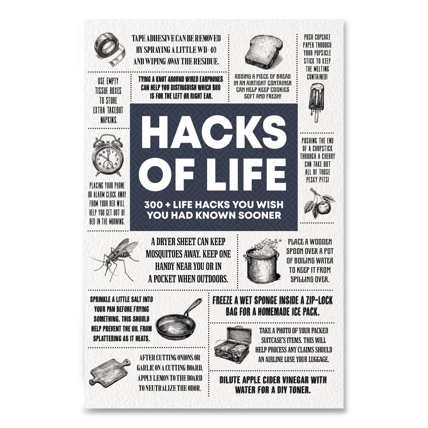 Hacks of Life Softcover Book, Paperback, 112 Pages