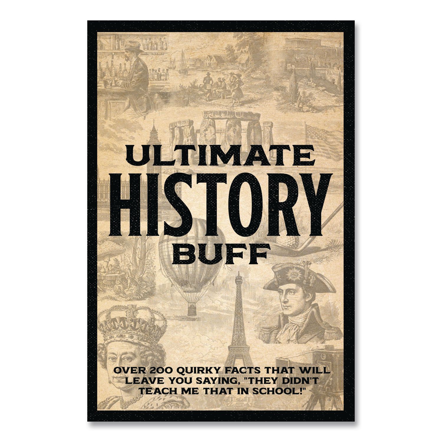 Ultimate History Buff Softcover Book, Paperback, 112 Pages