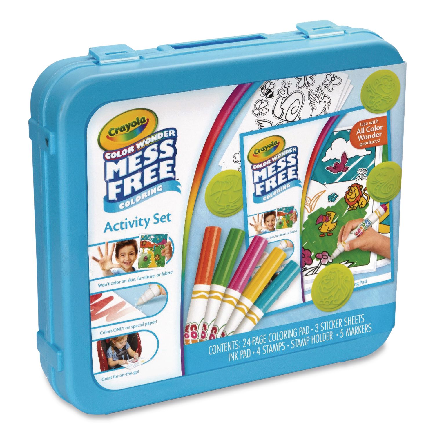 Color Wonder Art Kit, Ocean Animals, Ages 3 and Up, 24 Pages