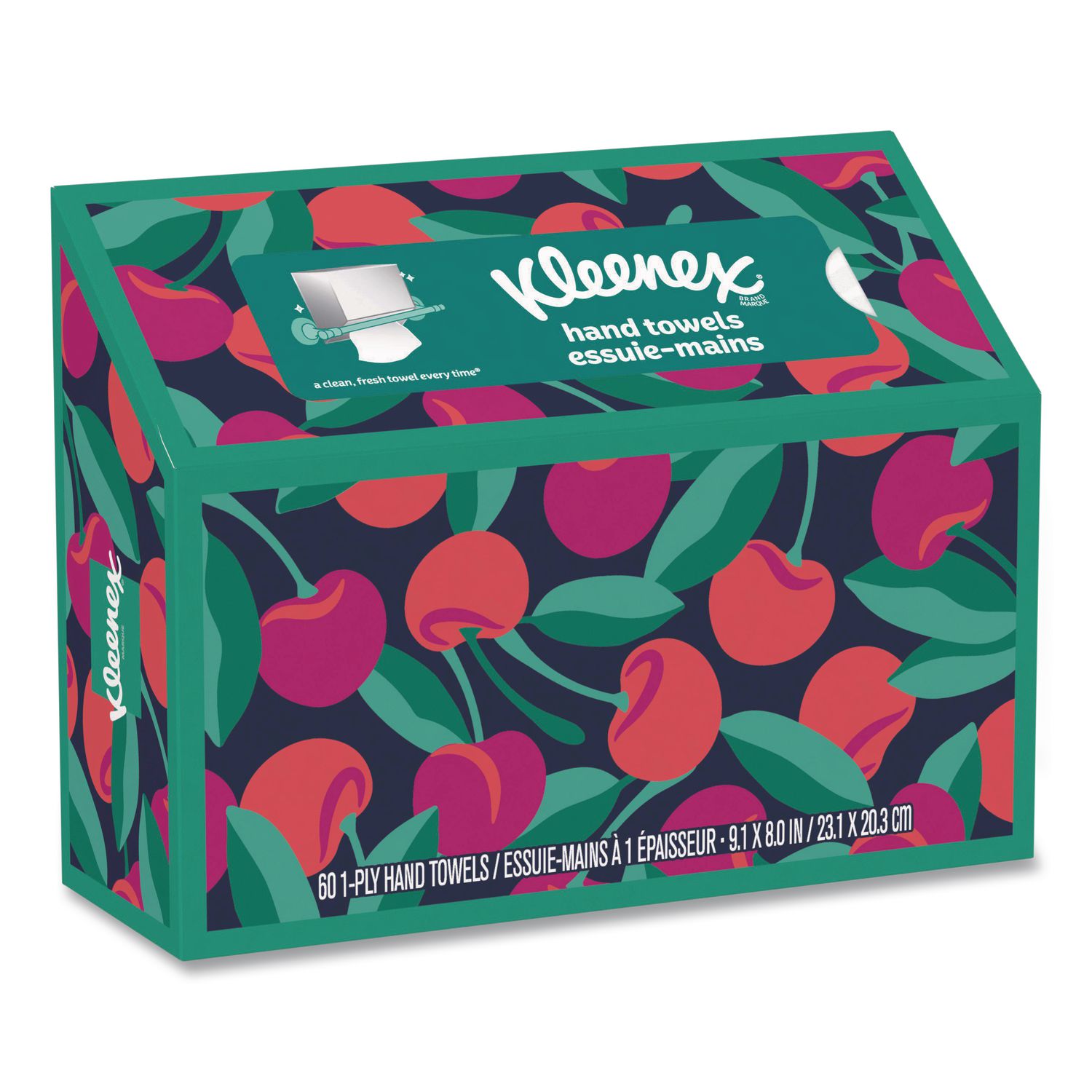 Hand Towels in a POP-UP* Box, 1-Ply, 6.8 x 9, White, 60/Box, 6 Boxes/Carton