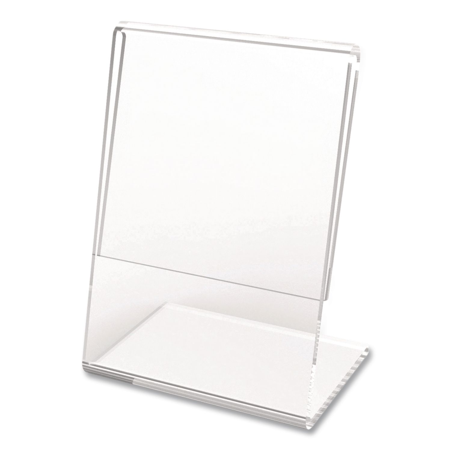 Mini Tabletop Sign Holder, 3 x 4 Insert, Clear