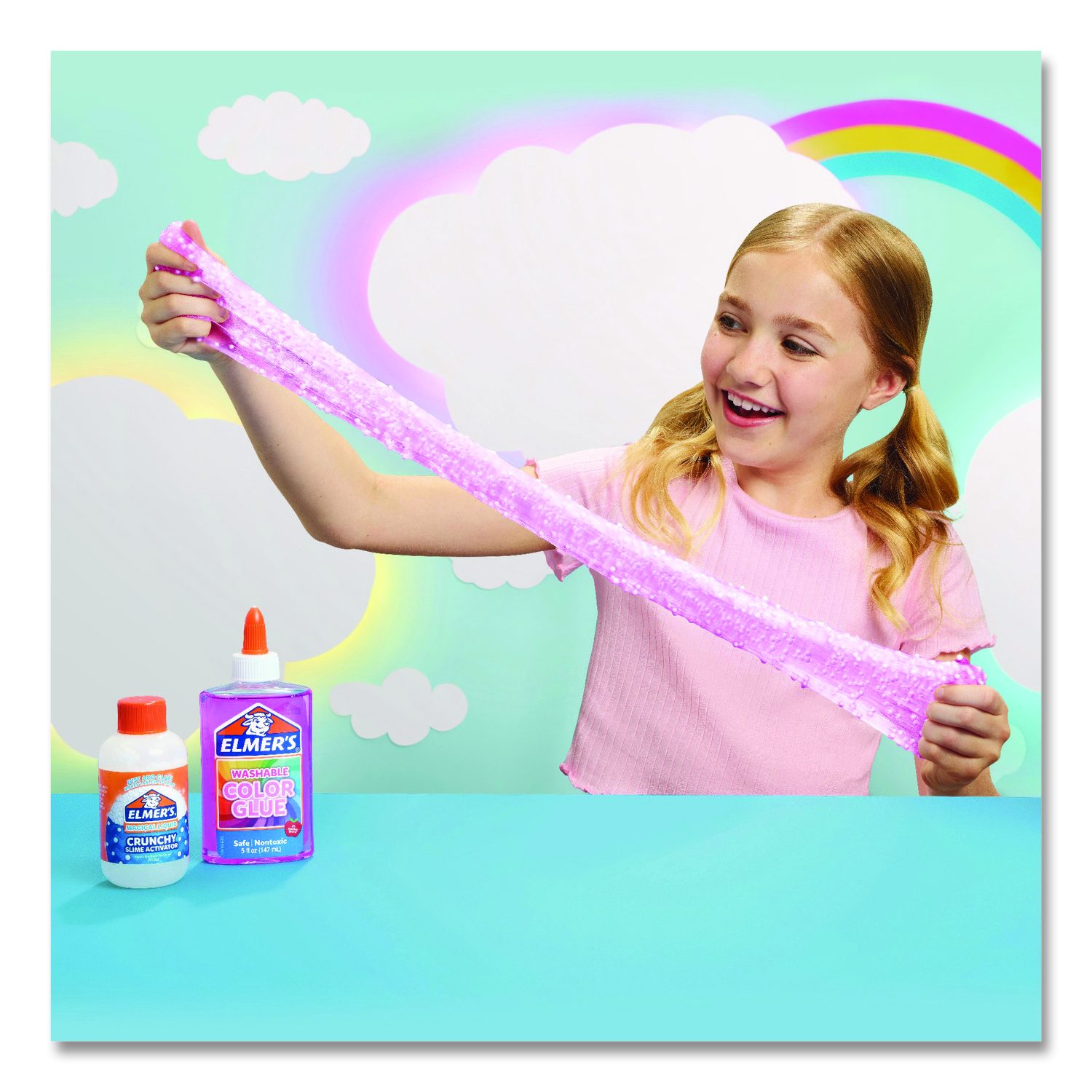 Elmer's® Neon Sky Slime Kit, Assorted Colors | Wedge Supply, LLC