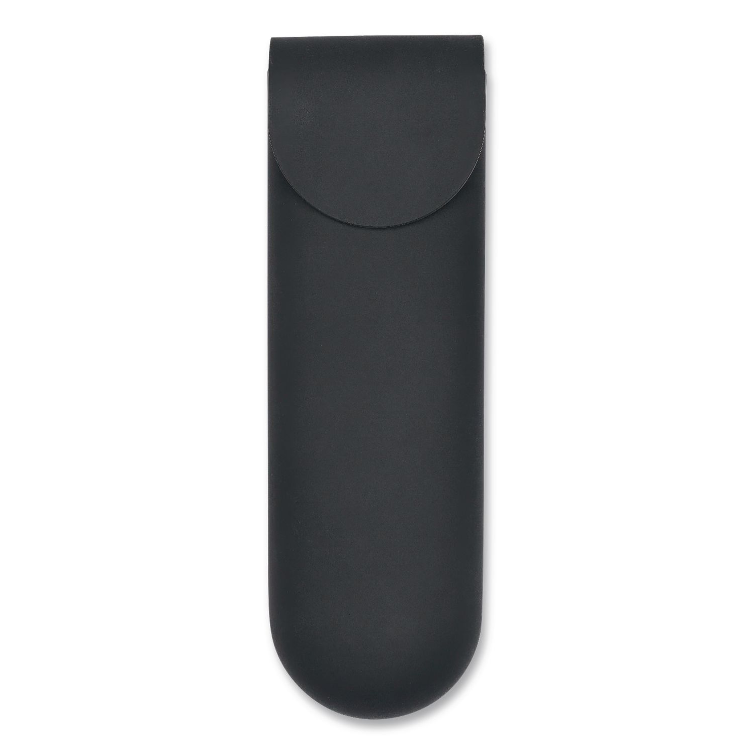 Silicone Travel Pouch, 3 x 1.3 x 9, Black