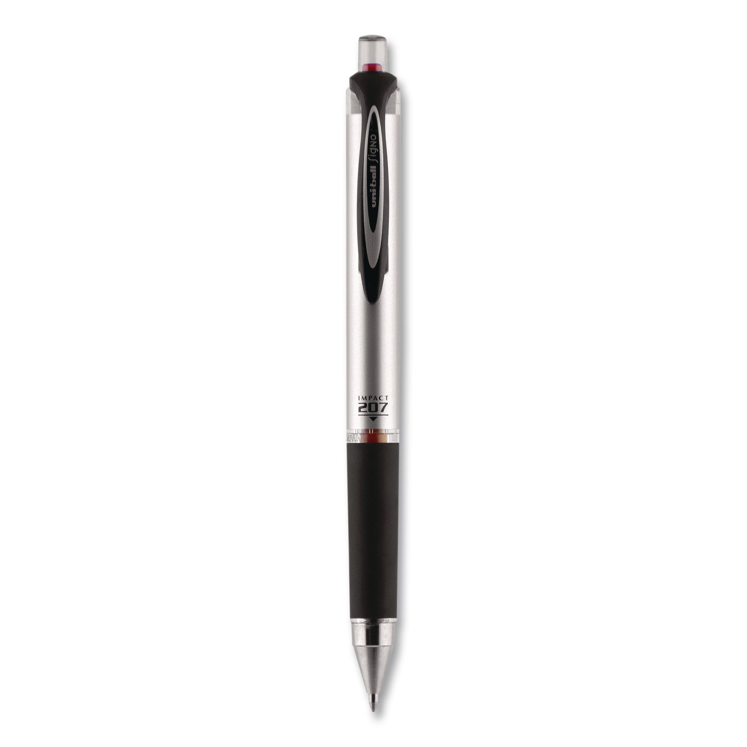 207 Impact RT Gel Pen, Retractable, Bold 1 mm, Red Ink, Black/Red Barrel