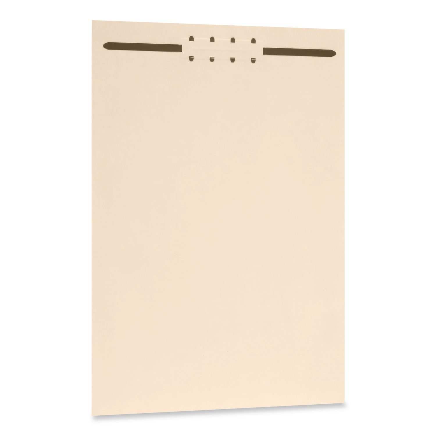 File Divider Set, End Tab: Straight, 1 Fastener, Letter Size, Manila, 100/Box