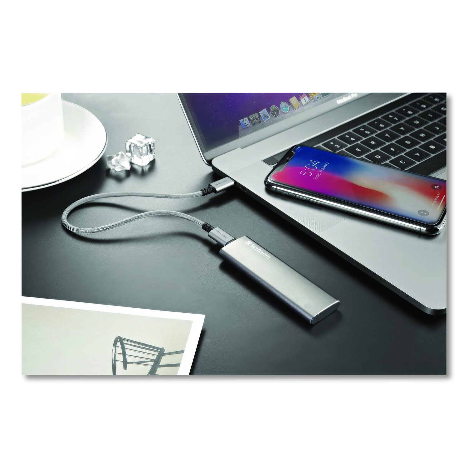 Verbatim® Vx500 External Solid State Drive, 2 TB, USB 3.2 Gen 2, Space ...