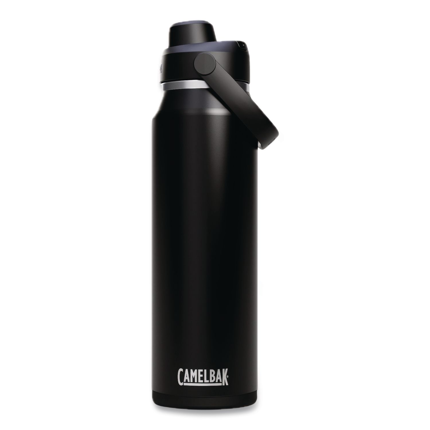 Thrive Chug Vacuum Insulated Stainless Steel Water Bottle, 32 oz, Black