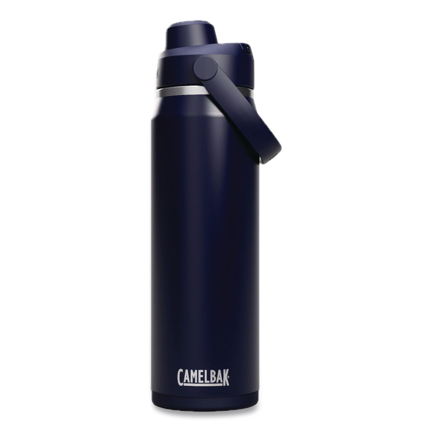 Thrive Chug Vacuum Insulated Stainless Steel Water Bottle, 25 oz, Navy