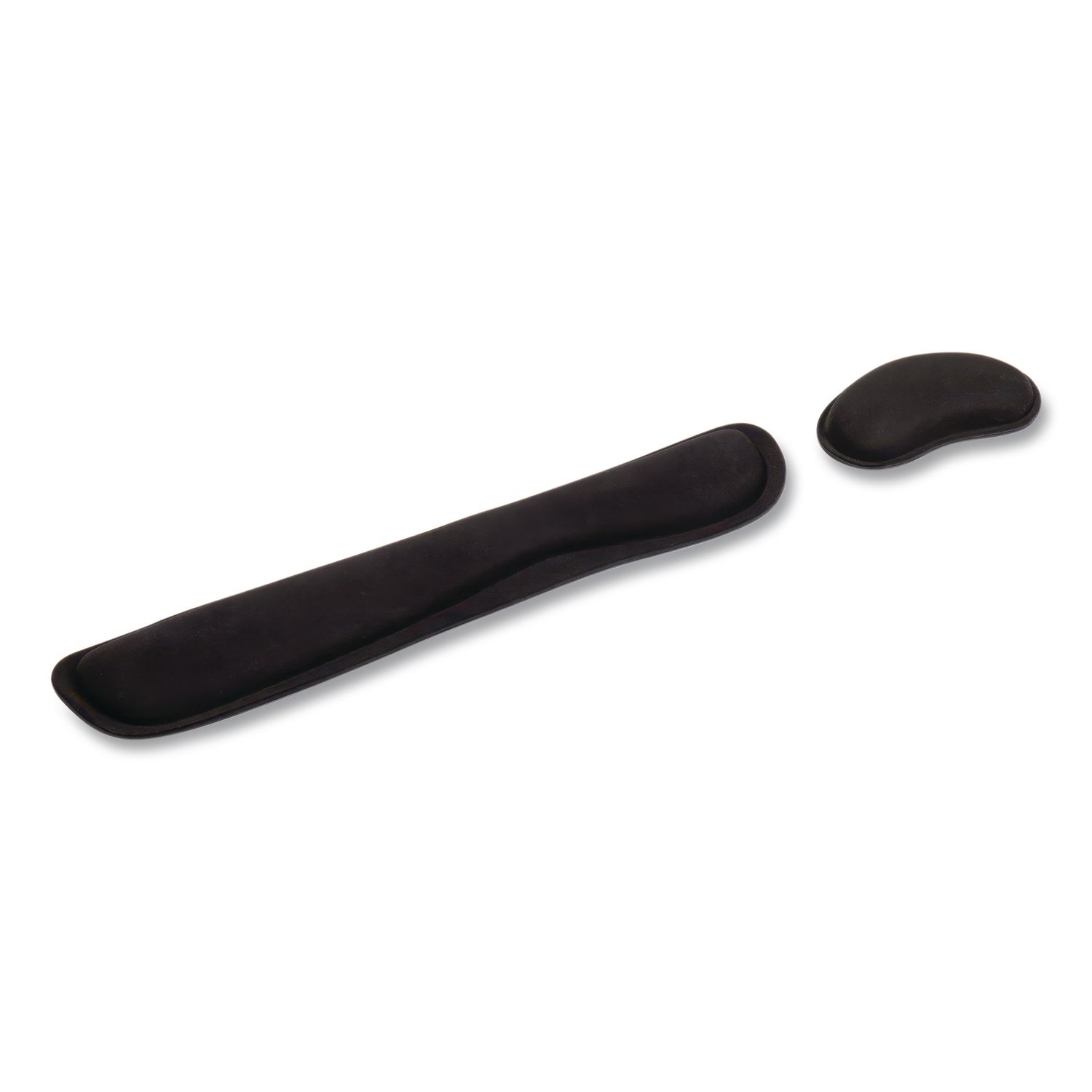 Memory Foam Gaming Ergonomic Keyboard and Mouse Wrist Rest Set, Black