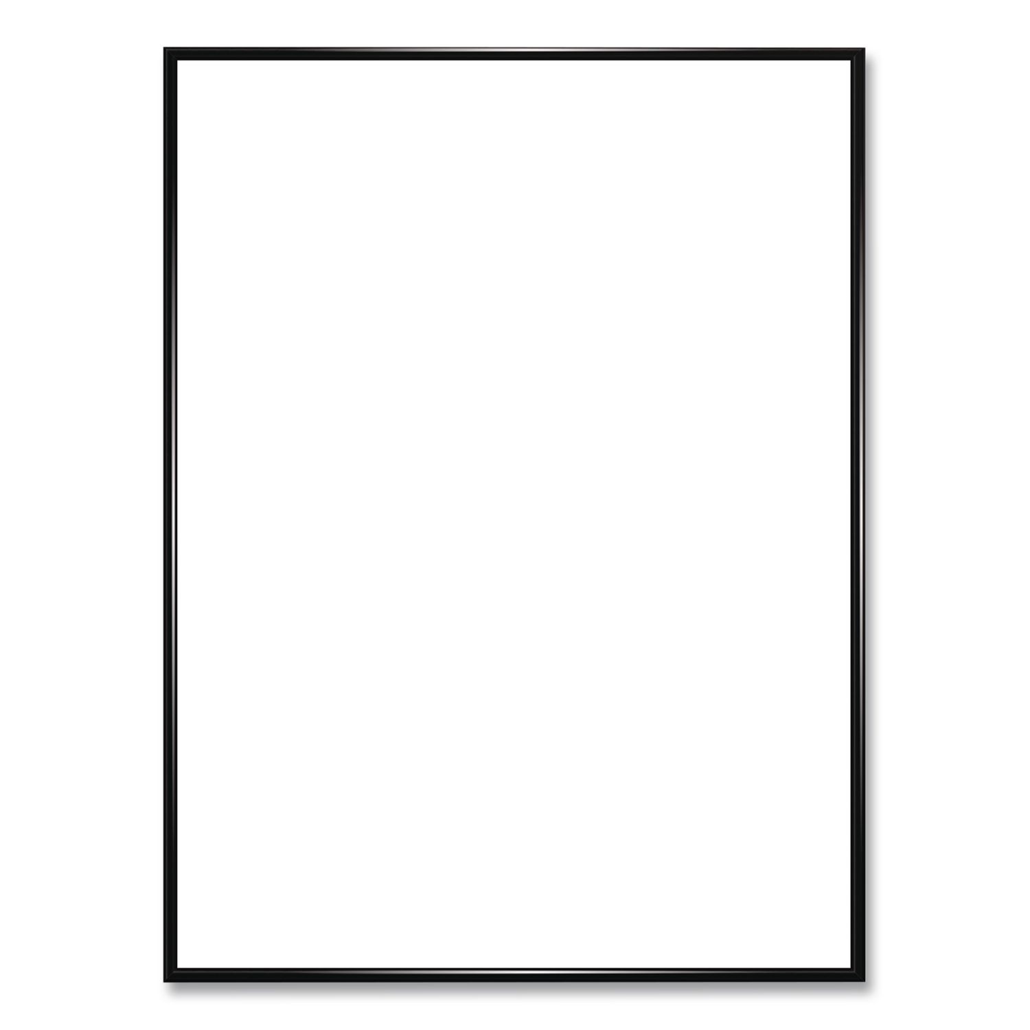 Poster Frame, Plastic, 24 x 36 Insert, Black, 10/Pack
